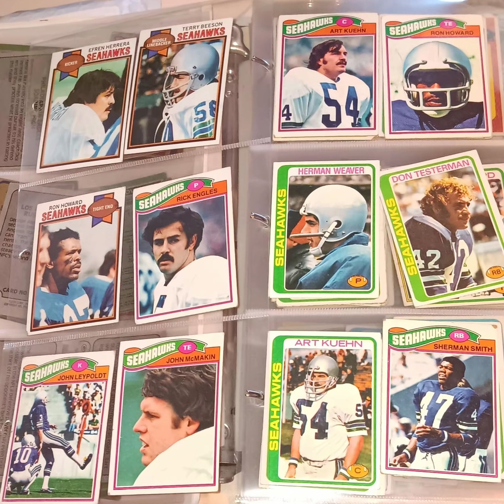 Vintage Baseball Card Lot  Vintage Football Card Lot - Picture 6 of 16